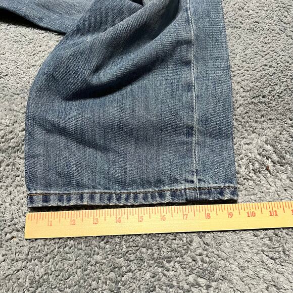 Levis 569 Denim Jeans Men 36 x30 Loose Straight Blue Denim Pants ** - Picture 12 of 12